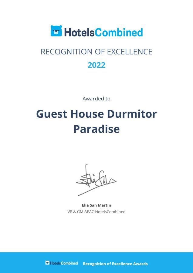 Guest House Durmitor Paradise Zabljak  Luaran gambar